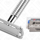 Oak Leaf Double Edged Safety Razor, $8 with code Y5US3HM7